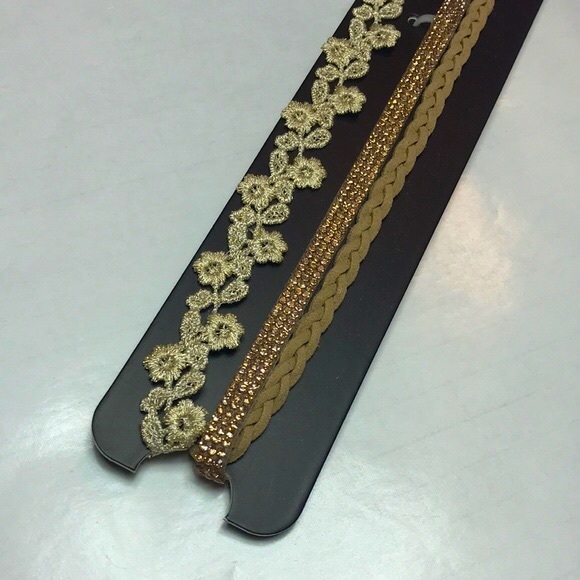 NOIR Boho Chic Stretch Headbands (Set of 3) - Picture 6 of 11